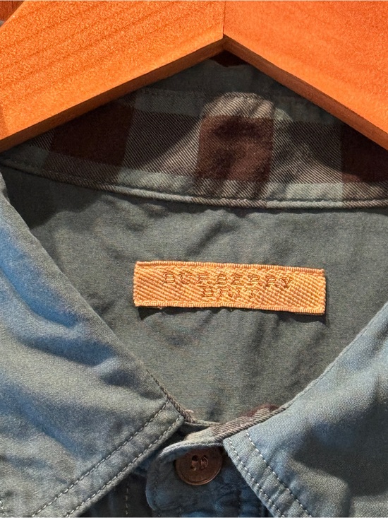 Burberry Tops - Burberry Brit Teal Button-Down Shirt